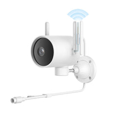 3MP Outdoor Smart IP Camera - Remote Control, Two-Way Audio, Night Vision, WiFi Home CCTV Monitor