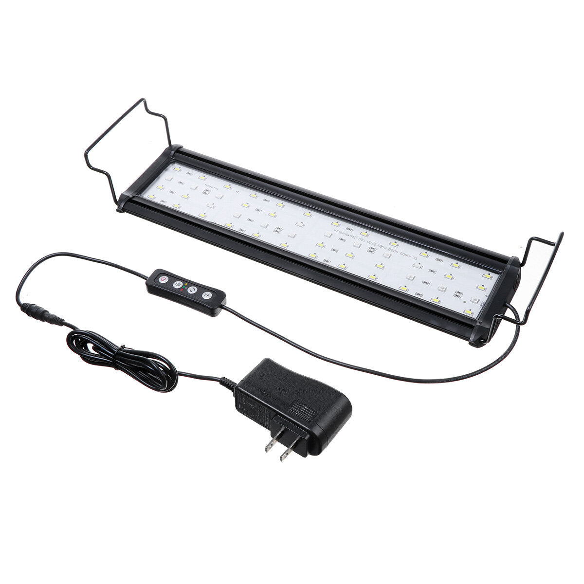 18W 5730SMD Aquarium Fish Tank Light, AC80-240V, High-Brightness, Color Adjustable, 3 Timing Modes