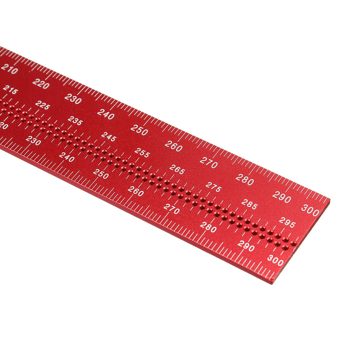 Aluminum Alloy 300mm T Square Ruler for Woodworking - Angle Measure Tool