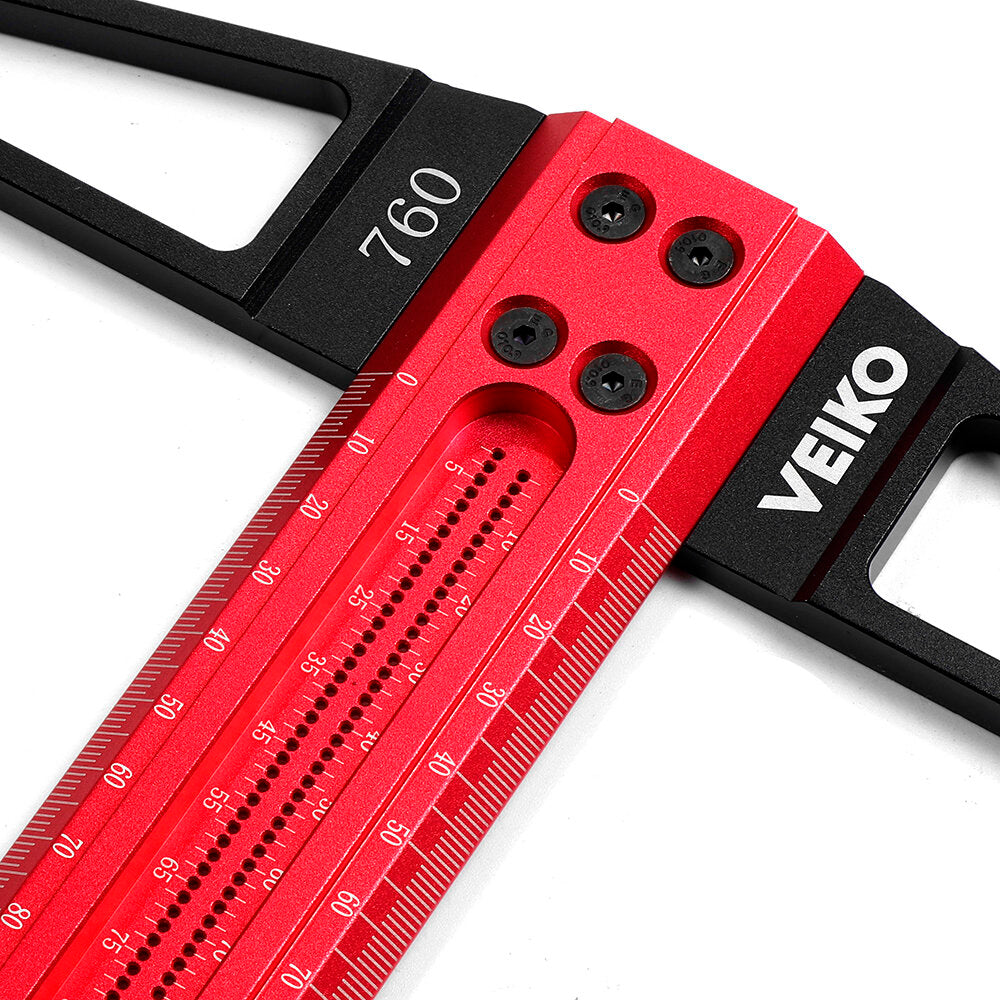 Precision Woodworking T-Ruler - Aluminum Alloy Scriber Marking Gauge