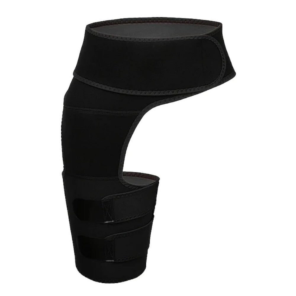Hip Brace Compression Sleeve for Thigh & Groin Pain Relief, Support for Sciatica & Hip Replacements
