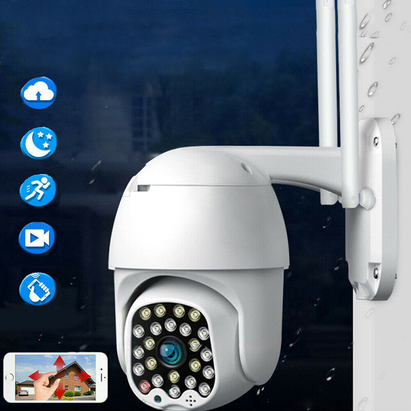 1080P HD IP CCTV Camera, 20X Zoom, Waterproof Outdoor WiFi PTZ Security Wireless IR Camera