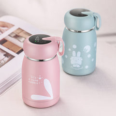 320ml Stainless Steel Thermos Water Bottle with Smart Temperature Display - Vacuum Flask Mug