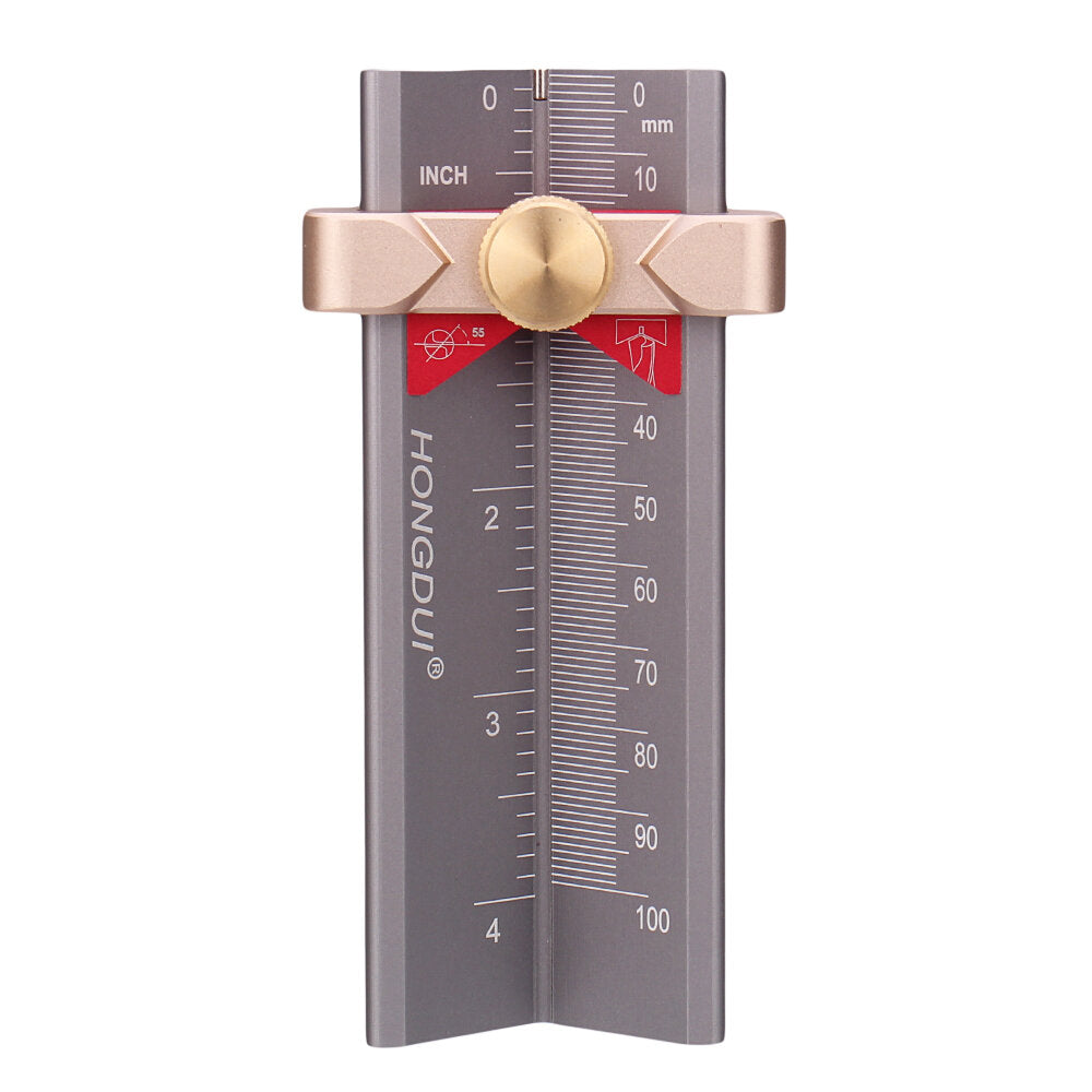 3-in-1 Multifunction Measuring Gauge - Drill Depth Stop & Angle Gauge for Woodworking