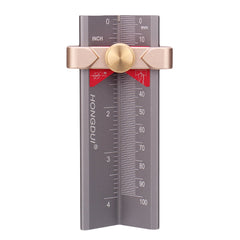 3-in-1 Multifunction Measuring Gauge - Drill Depth Stop & Angle Gauge for Woodworking