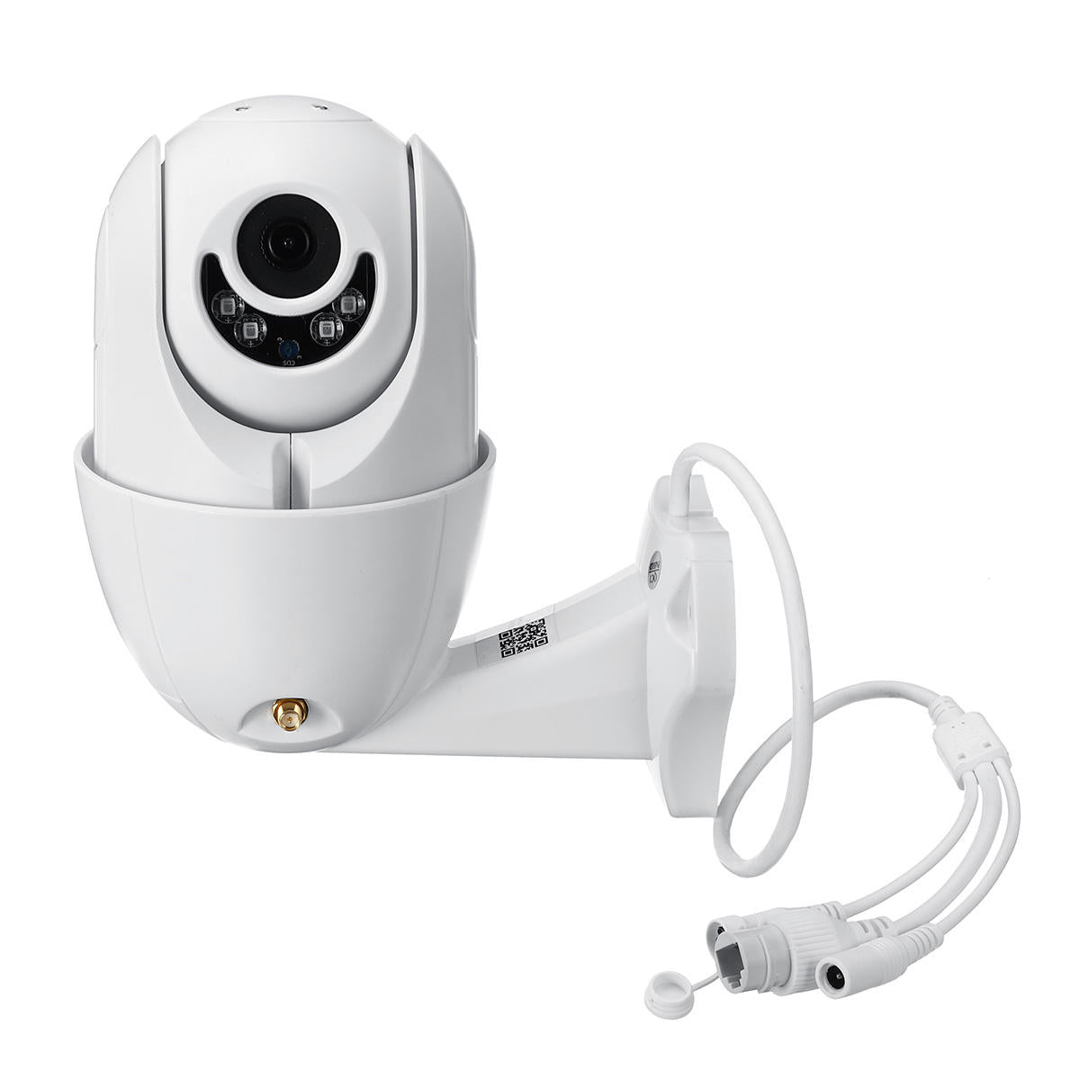 1080P HD PTZ Speed Dome IP Camera - Pan Tilt, IR, WiFi, Night Vision, Waterproof Outdoor Security Camera