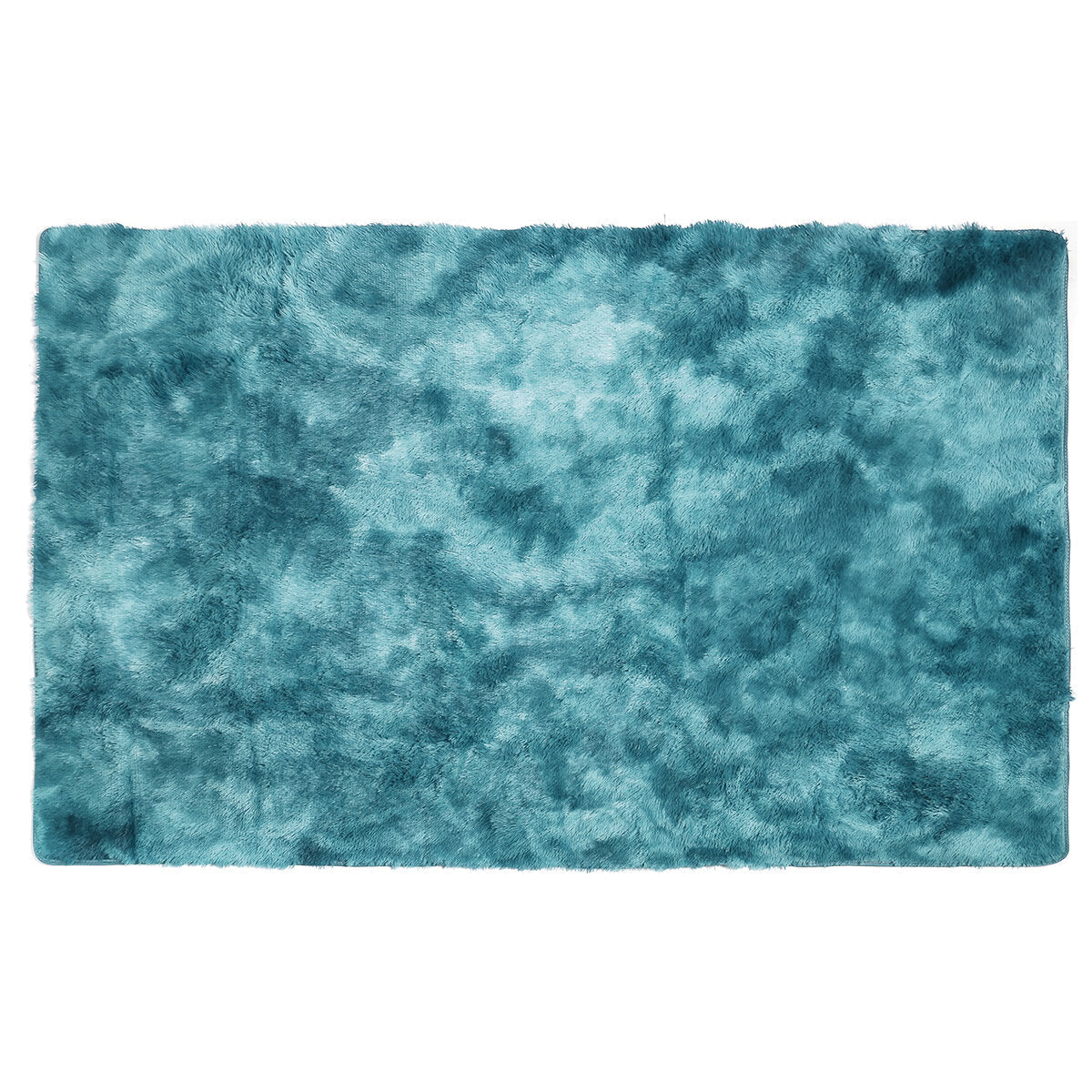 150x240cm Tie-Dyed Gradient Long-Haired Anti-Slip Carpet for Bedroom, Living Room, Study Room