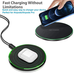 200W Fast Wireless Charger Pad for iPhone, Samsung, Xiaomi, Huawei