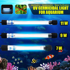 European Standard 220V 5W-13W Submersible UV Germicidal Aquarium Light - Sterilization Lamp