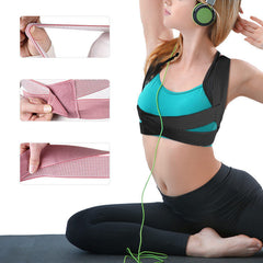 Adjustable Back Support Posture Corrector - Relieve Back Pain with Orthosis Fixer Tape