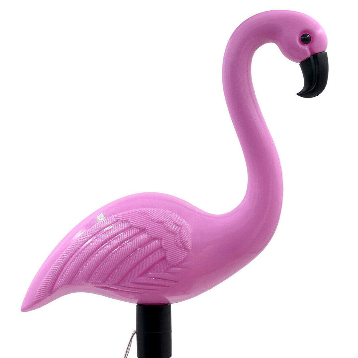 1/3 Stück rosa Flamingo-Solar-Gartenstecker für Rasen, Terrasse, Hof, Gehweg, Landschaftsweg