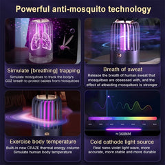 Cordless Electric Mosquito Zapper with 2000mAh Battery for Home and Patio