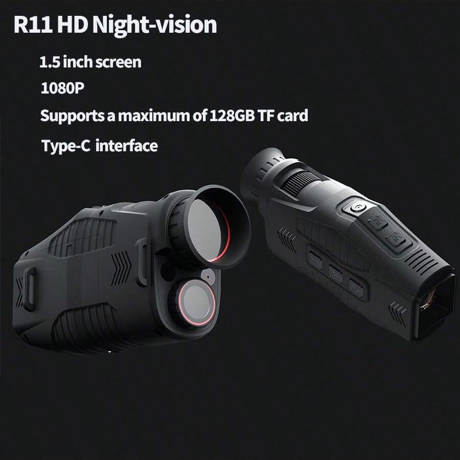 Portable HD Monocular Night Vision Device for Day and Night Use