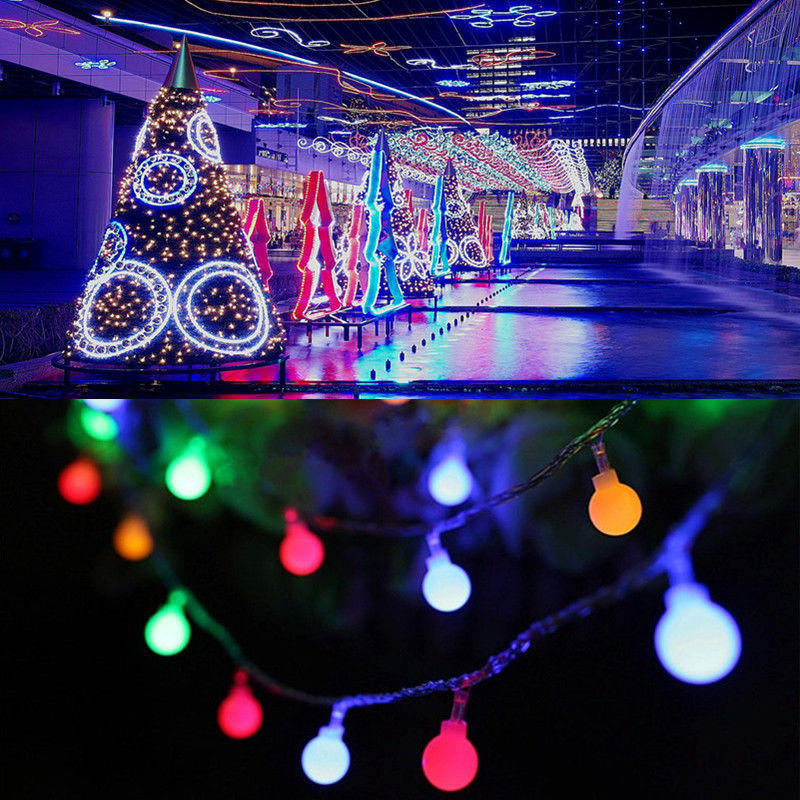 10M 100 LED Fairy String Lights Berry Ball Lamp for Wedding, Christmas Tree, Party Decor