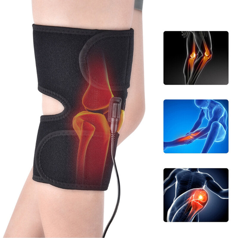 10W Far Infrared Heating Knee Massager with Thermal Vibration Physiotherapy