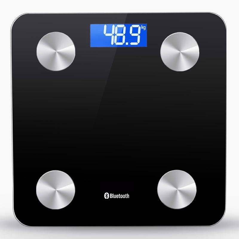 Bluetooth Receiver 4.0 LCD Smart App Body Fat Scales with Weight Data Analysis