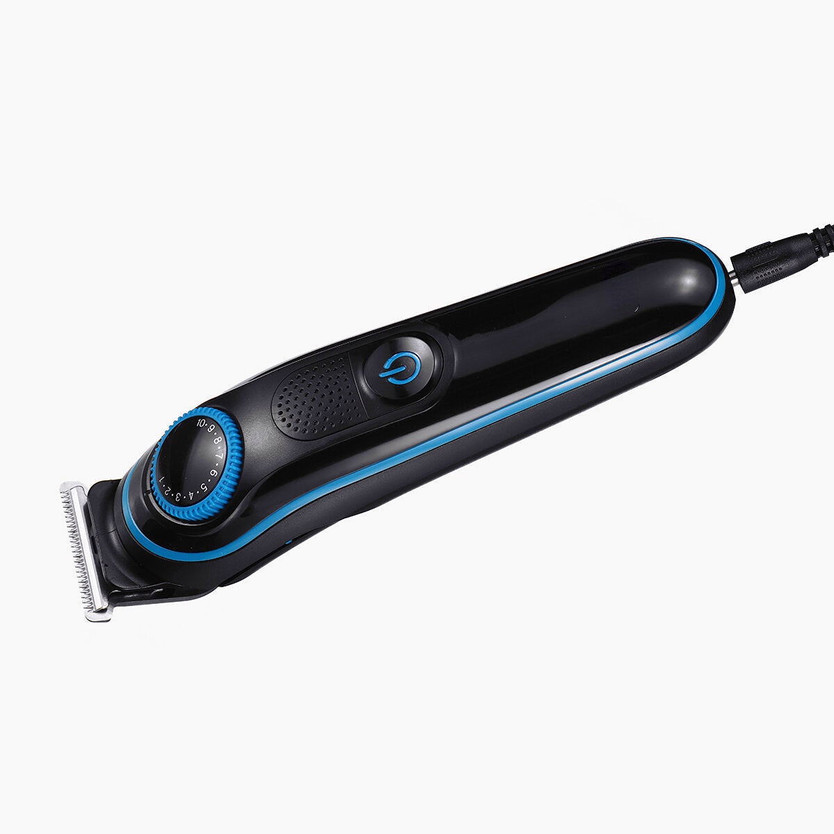 5-in-1 USB Rechargeable Hair Clipper with LCD Display for Salon Carving and Fading