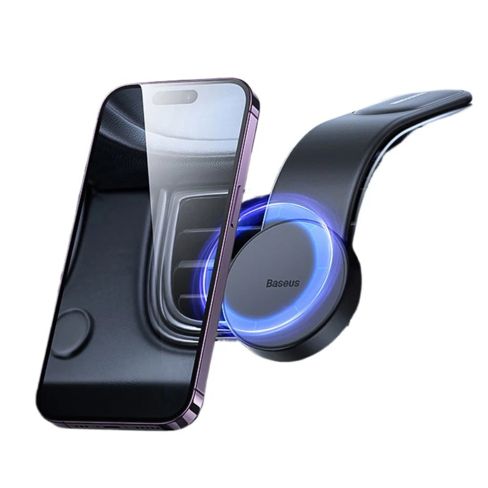 Magnetic Car Phone Holder for iPhone 12/13/14 - Easy Dashboard Mount Stand