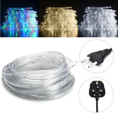 10M SMD3014 Waterproof Flexible LED Strip Light - Colorful, Warm White, White, AC220V