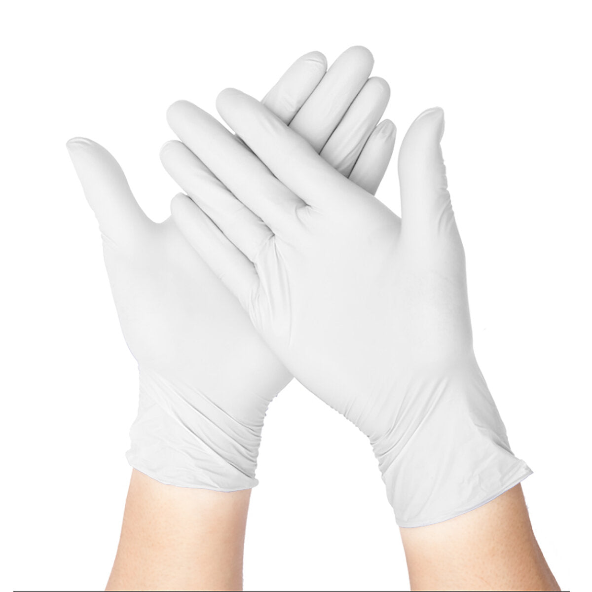 100PCS Nitrile Disposable Gloves - Universal Household, Garden, Kitchen, Food Cleaning Hand Protection