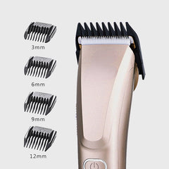 Professional Electric Hair Clipper with Noise Reduction - Home Fader Razor, EU Plug