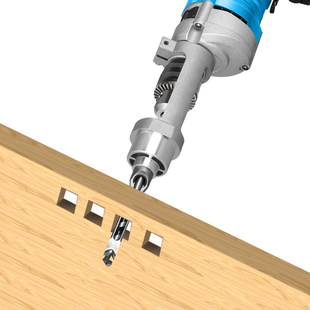 Robuster Vierkantloch-Bohreradapter aus Aluminiumguss – einfache Installation und präzise Passform