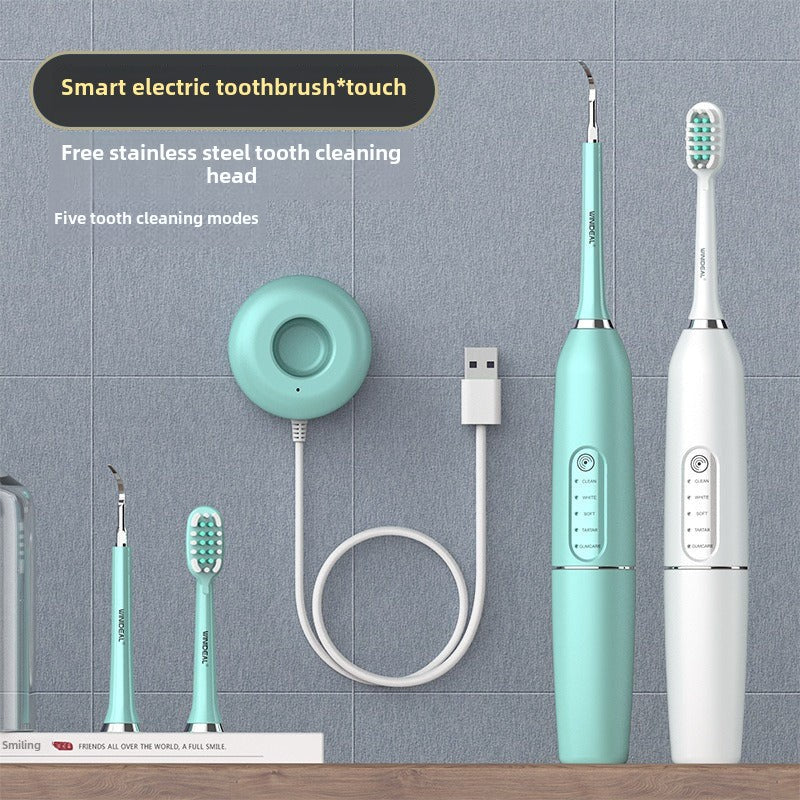 Adult Electric Toothbrush - IPX7 Waterproof Auto-Clean with Whitening Mode