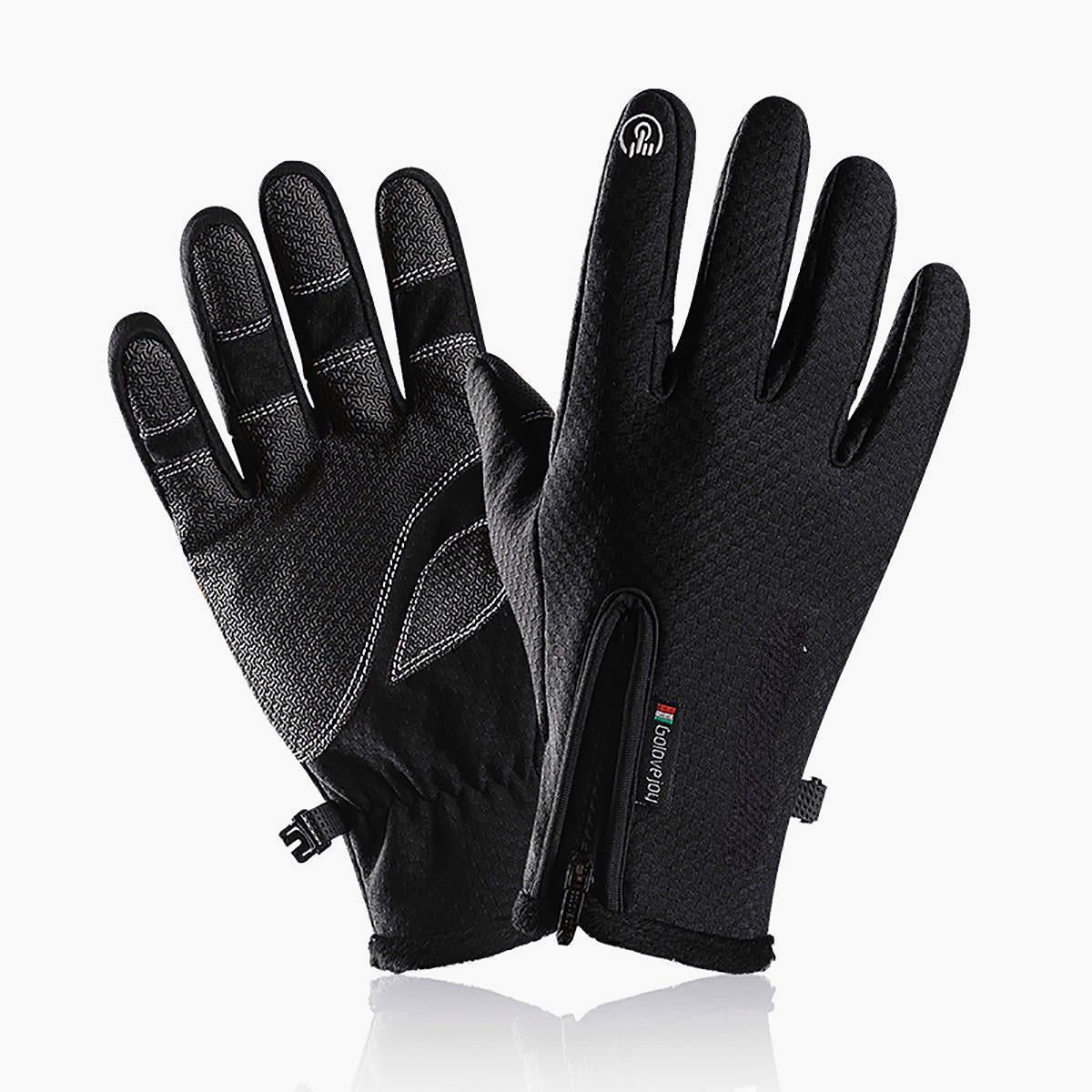 Winter-Handschuhe mit Touchscreen, warm, winddicht, rutschfest, Thermo-Handschuhe für Damen und Herren, ideal zum Reiten, Skifahren, Sport