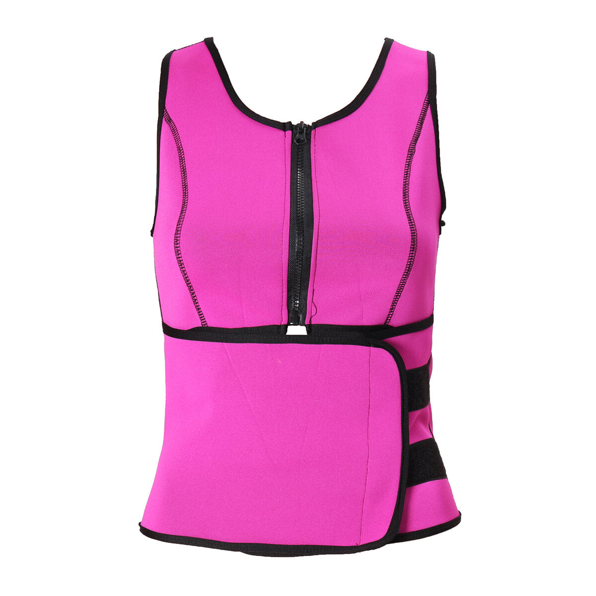 Women's Adjustable Sauna Slimming Sweat Belt Vest - Waist Shaper Tank Top for Fitness & Yoga