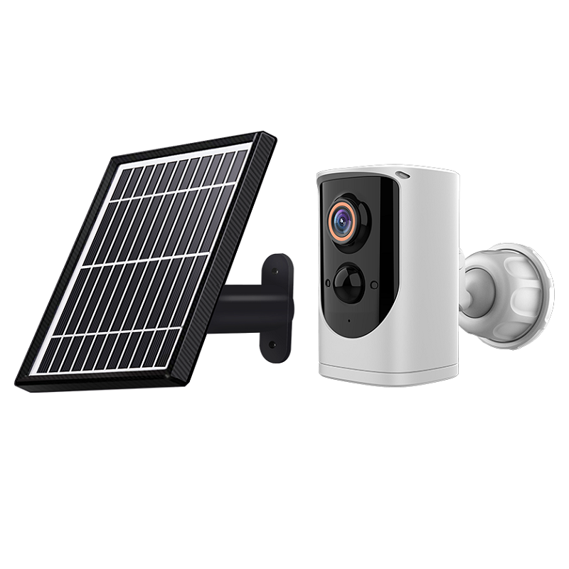 Paso HD 1080P Wireless Battery Camera, IP65 Waterproof, IR Night Vision, 2.4G with Solar Panel