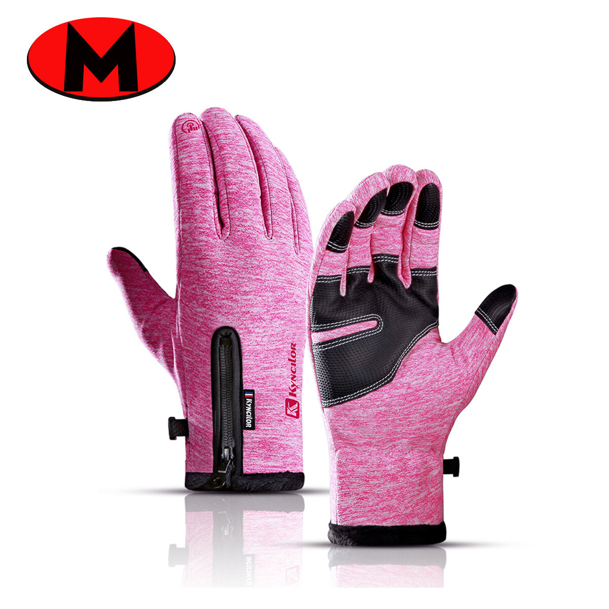 Winter Warm Windproof Waterproof Touch Screen Gloves for Skiing, Riding, Biking, and Motorcycling