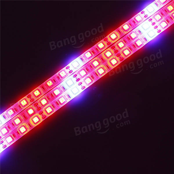 18W LED Grow String Light - 75 Red & 15 Blue, Waterproof, 12V Plug for Greenhouse Plant Growth