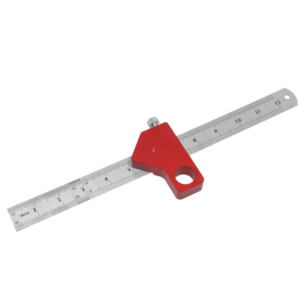 300mm Combination Square - Carpenter Angle Ruler with 45/90 Degree Marking