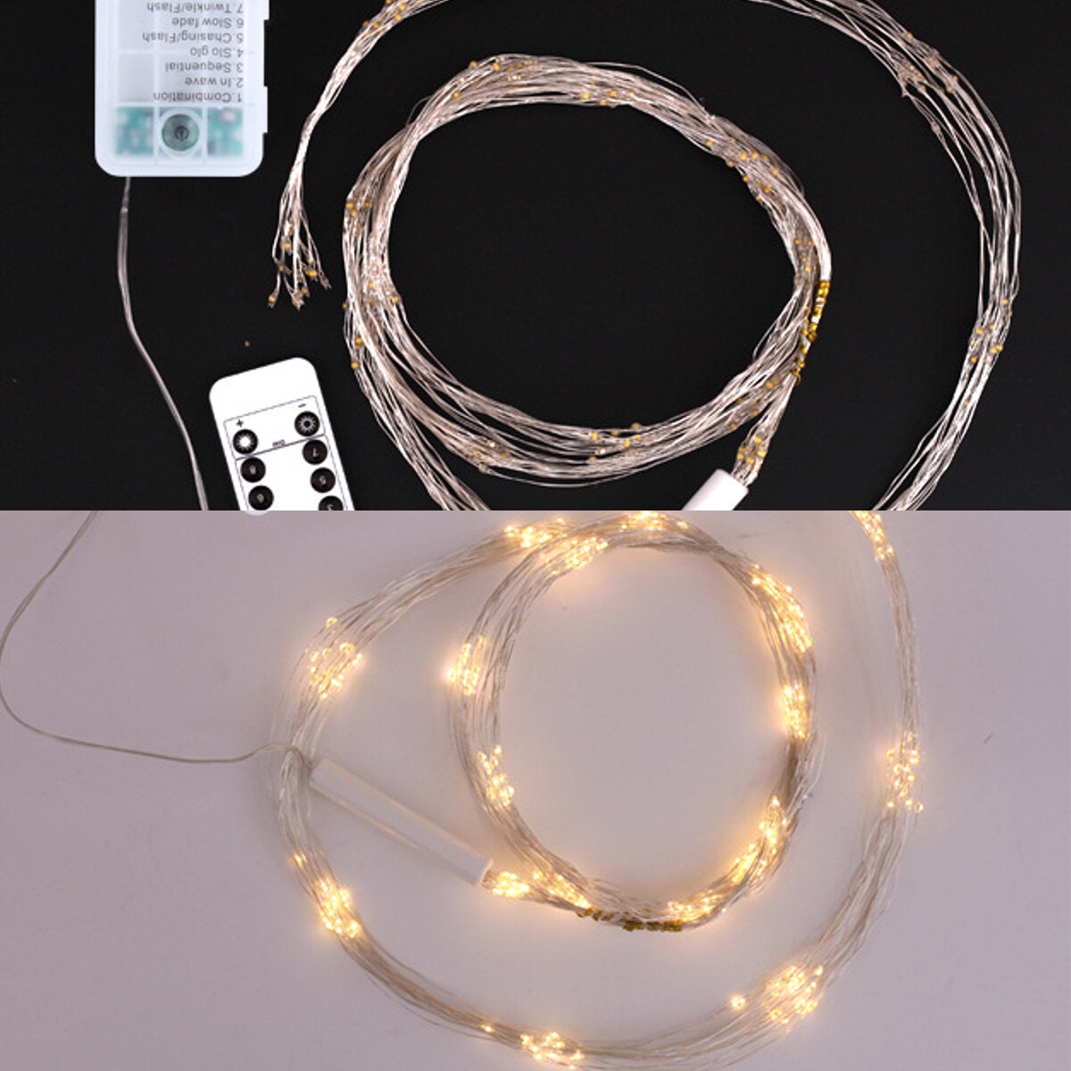 1M 2M Remote Control LED Tree Branch Lamp - Fairy String Lights for Indoor/Outdoor Garden, Party, Wedding, Christmas