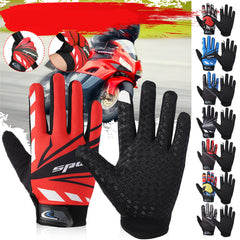 Windproof Touch Screen Gloves - Breathable, Warm, Full Finger Winter Gloves for Outdoor Riding & Motorcycle Sports