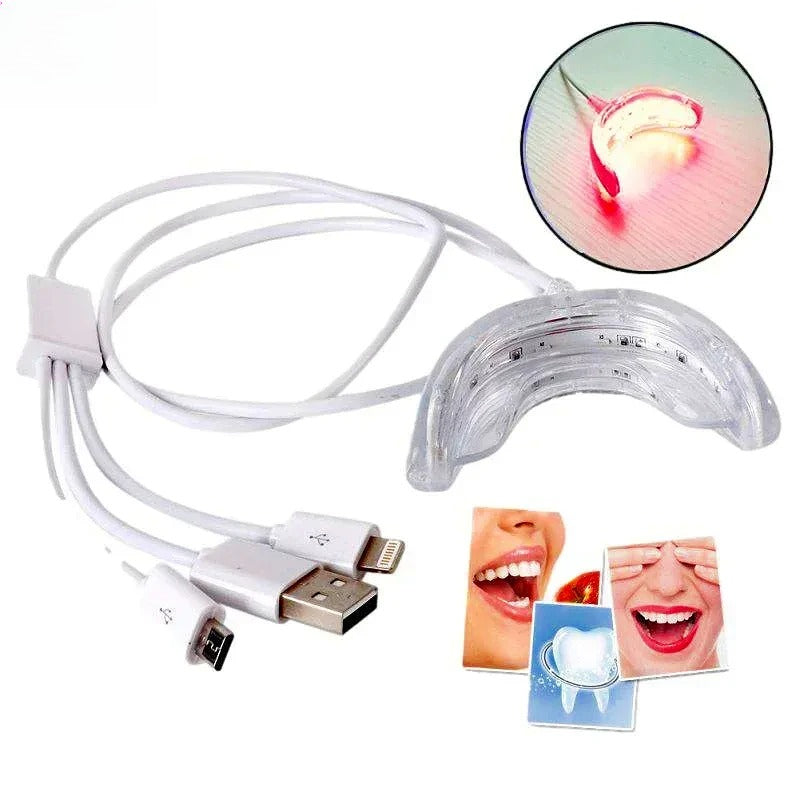 Red Light Therapy for Gums & Teeth, 625nm LED Oral Care Device for Periodontal Treatment, Toothache & Sensitivity Relief