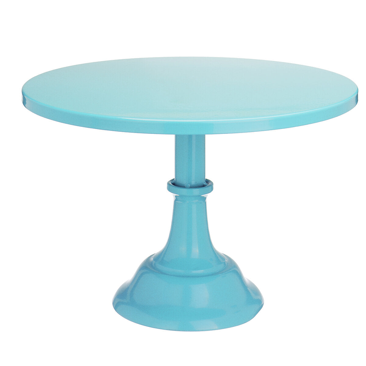 12" Iron Round Cake Stand Pedestal - Dessert Holder for Cupcakes, Wedding Parties, and Cakes