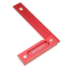 150/200mm Metric Precision Woodworking Square - Aluminum Alloy 90 Degree Right Angle Scribing Tool