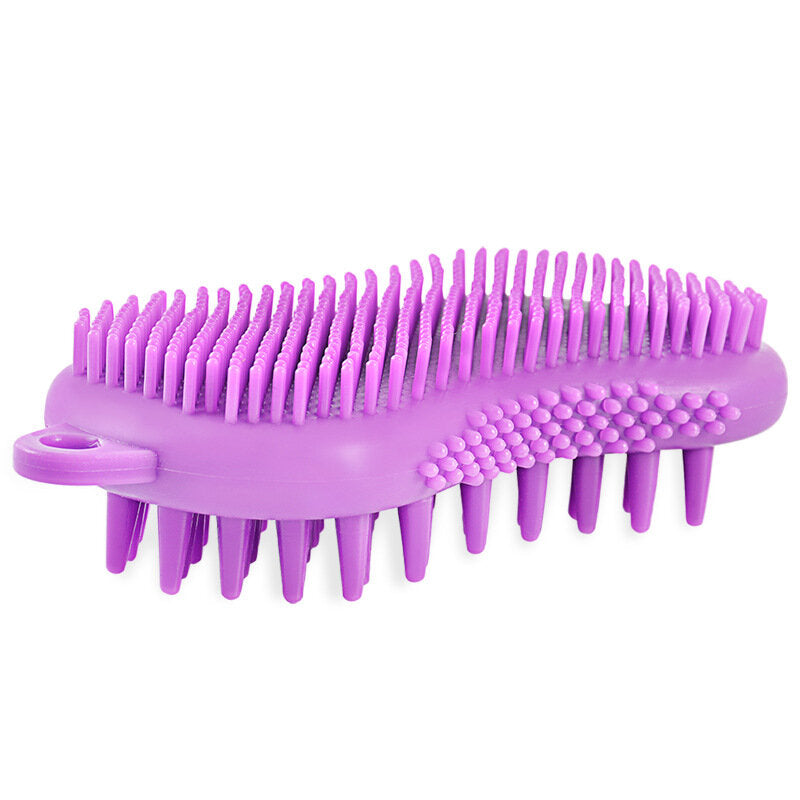 Silicone Bath Brush for Kids, Women, Men - Soft Exfoliating Body Scrub Brush