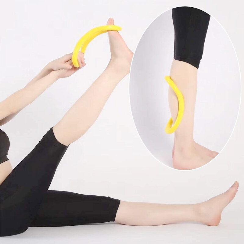 Fitness Pilates Ring Circle: Yoga Resistance Stretch Tool for Shoulder, Wrist, and Power Training