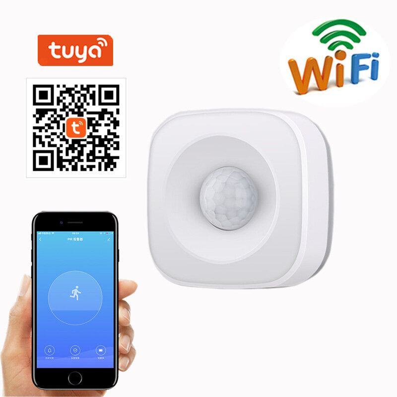 WiFi Human Body Sensor: Wireless PIR Motion Detector for Tuya Smart Life App