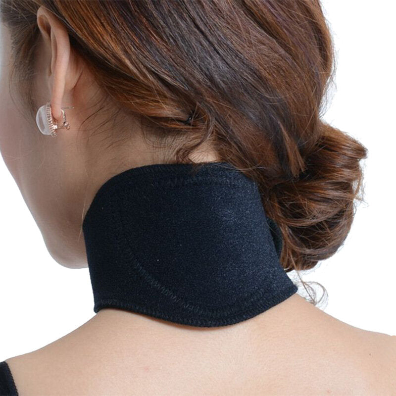 Infrared Tourmaline Neck Support Massager - Self-Heating Belt for Health Care and Pain Relief