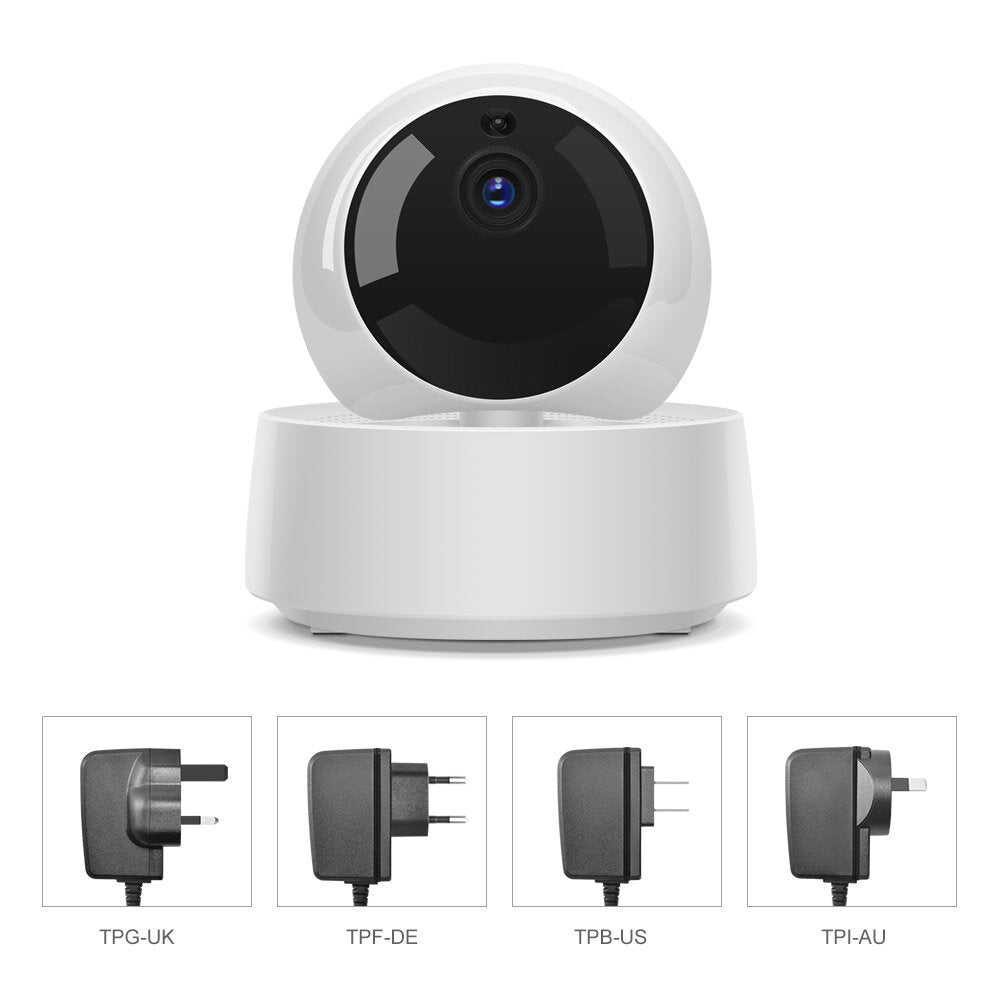 1080P WiFi IP Camera, 360 Degree Security, Smart Wireless, IR Night Vision, Baby Monitor, APP Control Surveillance