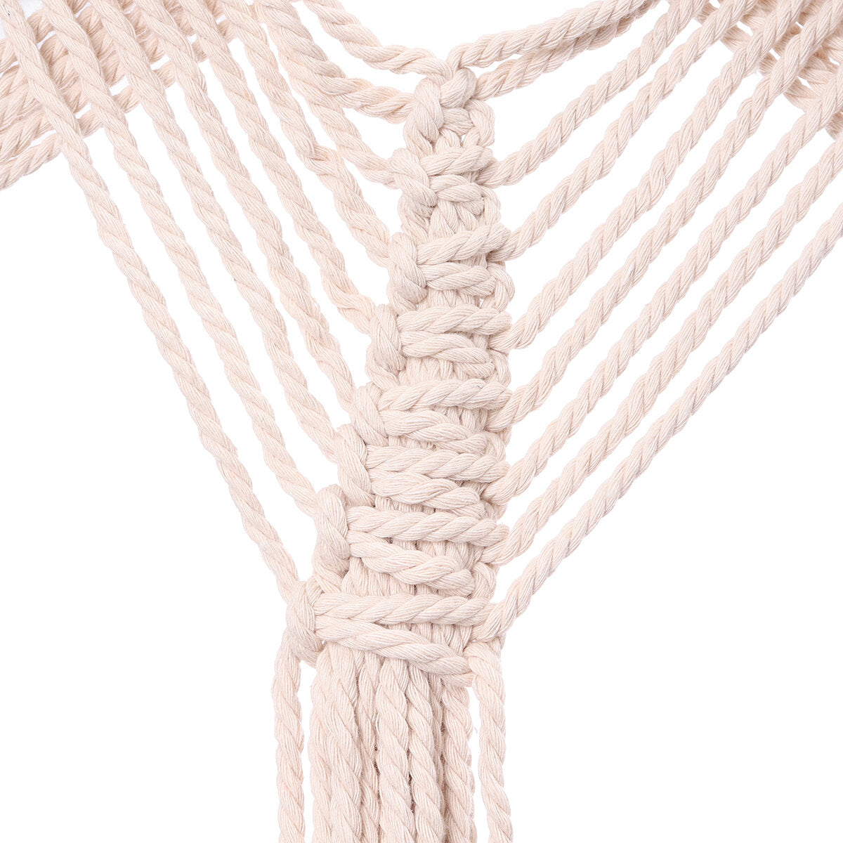 Bohemian Hand-Woven Macrame Wall Hanging Tapestry with Tassels - Perfect for Wedding and Home Decor
