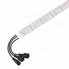 18W LED Grow String Light - 75 Red & 15 Blue, Waterproof, 12V Plug for Greenhouse Plant Growth