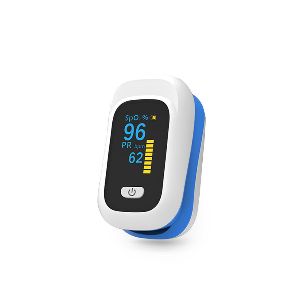 Accurate Finger-Clamp Pulse Oximeter for Quick Blood Oxygen & Heart Rate Monitoring