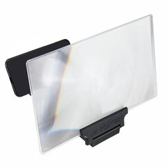 12" 3D HD Smartphone Screen Magnifier with Stand Bracket - Amplify Your Display