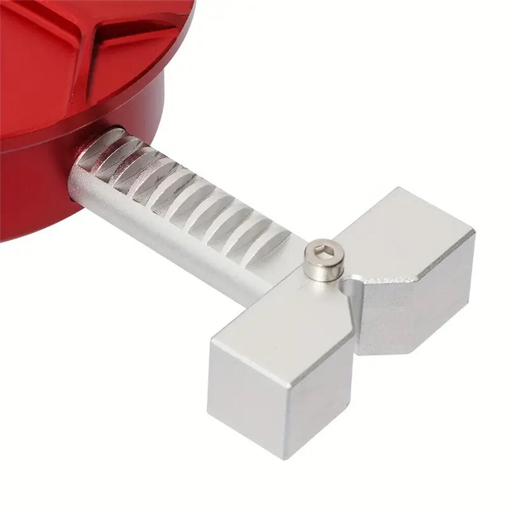 20mm Aluminum Woodworking Clamp - Quick Fix Desktop Clip for 19mm Dog Hole Tables