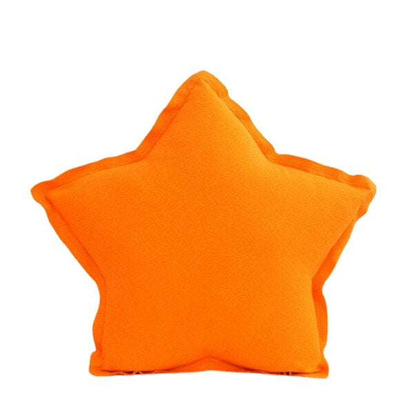 Creative Star Heart Shape Throw Pillow - Cotton Cloth Cushion for Sofa, Bed, Car, Office, Home Decor