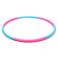 Removable Plastic Fitness Hoop for Slimming, Whole Body Workout, Yoga, Sports - Suitable for Children & Adults